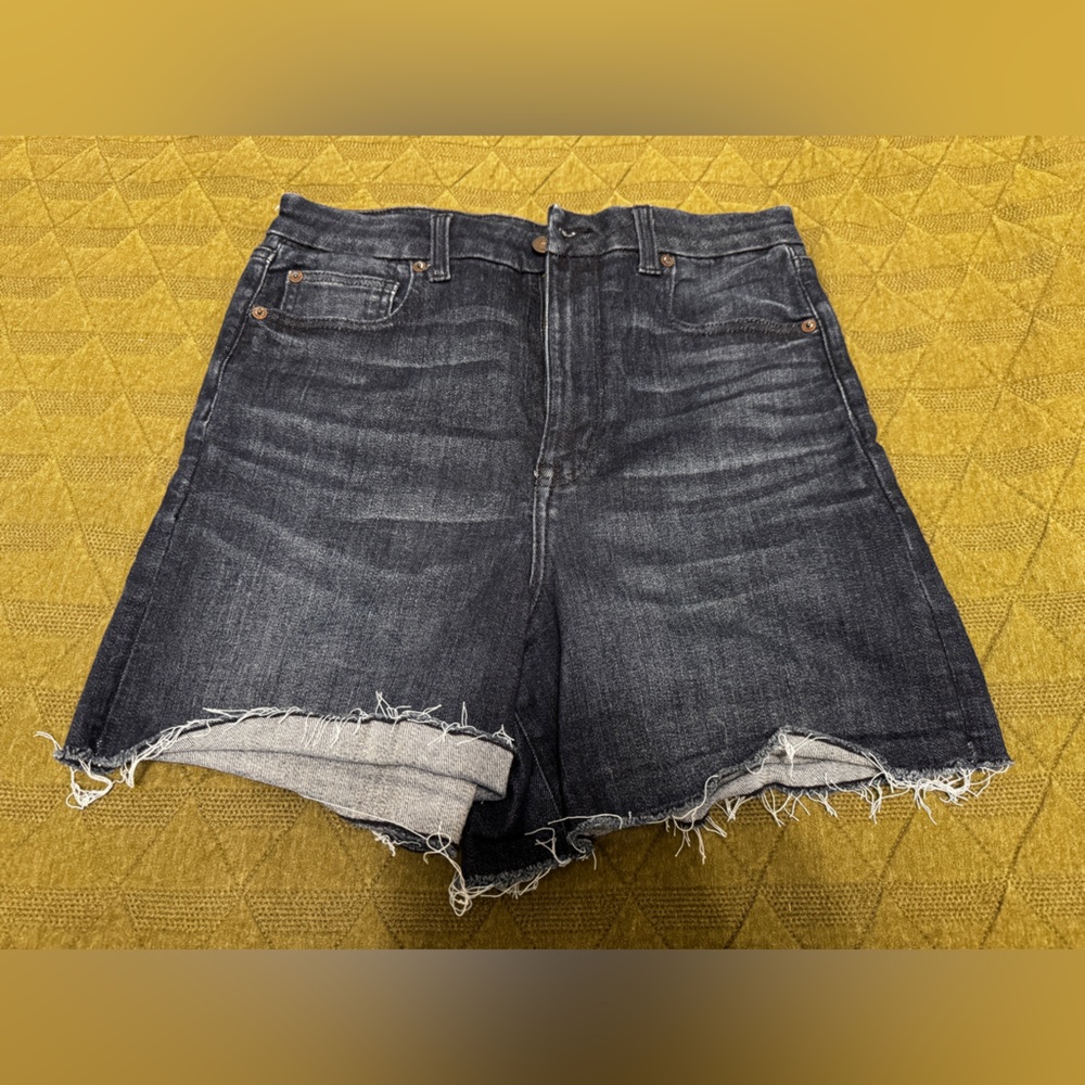 American Eagle Outfitters Dark Blue Denim Shorts